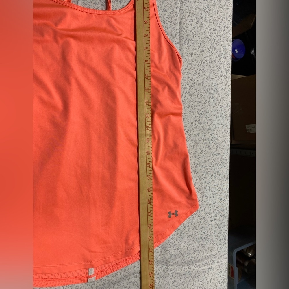 Under Armour Twist Back Coral Tank Extra Small - Picture 7 of 10
